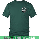 Gunn Tartan Shirt Or Tartan Hoodie In Me TH8 - gunn-in-me-t-shirt-n8-district-unisex-dark-green-s-shirts-1sttheworld_731