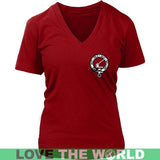 Gunn Tartan Shirt Or Tartan Hoodie In Me TH8 - gunn-in-me-t-shirt-n8-district-womens-v-neck-red-s-shirts-1sttheworld_818