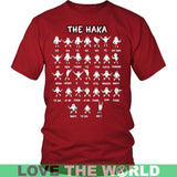 Haka Christmas New Zealand T Shirts Hm1 - haka-christmas-new-zealand-t-shirts-hm1-district-unisex-shirt-red-s-1sttheworld_224