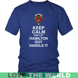 HAMILTON TARTAN KEEP CALM GUY T-SHIRT S2 - hamilton-tartan-keep-calm-guy-t-shirt-s2-district-unisex-royal-blue-s-shirts-1sttheworld_600