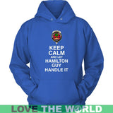 HAMILTON TARTAN KEEP CALM GUY T-SHIRT S2 - hamilton-tartan-keep-calm-guy-t-shirt-s2-unisex-hoodie-royal-blue-s-shirts-1sttheworld_637