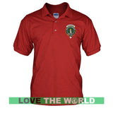 Tartan Polo Shirt - Henderson (Mackendrick) Badge (Men's) A9 - henderson-mackendrick-badge-tartan-mens-polo-t-shirt-a9-true-red-s-shirts-1sttheworld_161