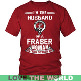HUSBAND OF A FRASER T- SHIRT C12 - husband-of-a-fraser-t-shirt-c12-district-unisex-red-s-shirts-1sttheworld_946