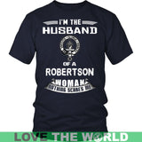 HUSBAND OF A ROBERTSON T- SHIRT C12 - husband-of-a-robertson-t-shirt-c12-district-unisex-navy-s-shirts-1sttheworld_150