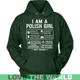 I AM A POLISH GIRL H21 - i-am-a-polish-girl-na0-unisex-hoodie-dark-green-s-t-shirts-1sttheworld_373