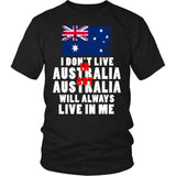 I DON'T LIVE AUSTRALIA N7 - i-dont-live-australia-n7-district-unisex-shirt-black-s-t-shirts-1sttheworld_802
