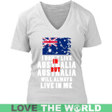 I DON'T LIVE AUSTRALIA N7 - i-dont-live-australia-n7-district-womens-v-neck-white-s-t-shirts-1sttheworld_173