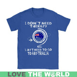 I JUST NEED TO GO TO AUSTRALIA 8 - i-just-need-to-go-australia-8-gildan-womens-t-shirt-royal-blue-s-shirts-1sttheworld_279