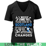 Scottish T shirts - I need a time out in scotland K5 - i-need-a-time-out-in-scotland-t-shirt-c1-district-womens-v-neck-black-s-shirts-1sttheworld_579