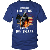 I STAND FOR THE FLAG - I KNEEL FOR THE FALLEN A9 - i-stand-for-the-flag-kneel-fallen-a9-district-unisex-shirt-royal-blue-s-t-shirts-1sttheworld_629