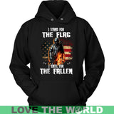 I STAND FOR THE FLAG - I KNEEL FOR THE FALLEN A9 - i-stand-for-the-flag-kneel-fallen-a9-unisex-hoodie-black-s-t-shirts-1sttheworld_299