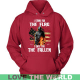 I STAND FOR THE FLAG - I KNEEL FOR THE FALLEN A9 - i-stand-for-the-flag-kneel-fallen-a9-unisex-hoodie-red-s-t-shirts-1sttheworld_725