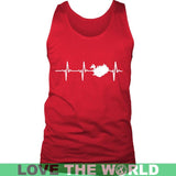 ICELAND IN MY HEARTBEAT A8 - iceland-in-my-heartbeat-a8-district-mens-tank-red-s-t-shirts-1sttheworld_359