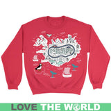 ICELAND THINGS T-SHIRTS - K7 - iceland-things-t-shirts-bn-crewneck-sweatshirt-red-s-1sttheworld_671