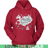 ICELAND THINGS T-SHIRTS - K7 - iceland-things-t-shirts-bn-unisex-hoodie-red-s-1sttheworld_732