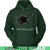 ICELAND YULE CAT T-SHIRT A0 - iceland-yule-cat-t-shirt-x1-unisex-hoodie-dark-green-s-shirts-1sttheworld_273