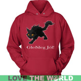 ICELAND YULE CAT T-SHIRT A0 - iceland-yule-cat-t-shirt-x1-unisex-hoodie-red-s-shirts-1sttheworld_188