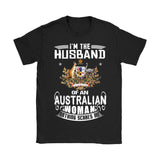 I'M HUSBAND OF AUSTRALIAN N14 - im-husband-of-australian-n14-gildan-womens-t-shirt-black-s-shirts-1sttheworld_750
