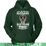 I'M HUSBAND OF AUSTRIAN N14 - im-husband-of-austrian-n14-unisex-hoodie-dark-green-s-t-shirts-1sttheworld_715