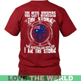 I'M THE STORM - THE AUSTRALIAN A9 - im-the-storm-australian-a9-district-unisex-shirt-red-s-t-shirts-1sttheworld_157