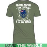 I'M THE STORM - THE AUSTRALIAN A9 - im-the-storm-australian-a9-district-womens-shirt-fresh-fatigue-xs-t-shirts-1sttheworld_723
