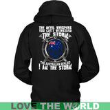 I'M THE STORM - THE AUSTRALIAN A9 - im-the-storm-australian-a9-unisex-hoodie-black-s-t-shirts-1sttheworld_818