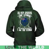 I'M THE STORM - THE AUSTRALIAN A9 - im-the-storm-australian-a9-unisex-hoodie-dark-green-s-t-shirts-1sttheworld_528