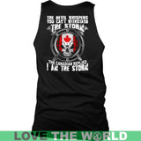I'M THE STORM - THE CANADIAN A9 - im-the-storm-canadian-a9-district-mens-tank-black-s-t-shirts-1sttheworld_611