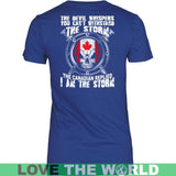 I'M THE STORM - THE CANADIAN A9 - im-the-storm-canadian-a9-district-womens-shirt-royal-blue-xs-t-shirts-1sttheworld_522