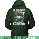 I'M THE STORM - THE DUTCH A9 - im-the-storm-dutch-a9-unisex-hoodie-dark-green-s-t-shirts-1sttheworld_146