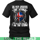 I'M THE STORM - THE ICELANDIC A9 - im-the-storm-icelandic-a9-district-unisex-shirt-black-s-t-shirts-1sttheworld_917