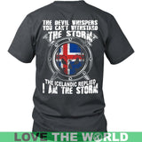 I'M THE STORM - THE ICELANDIC A9 - im-the-storm-icelandic-a9-district-unisex-shirt-charcoal-s-t-shirts-1sttheworld_144