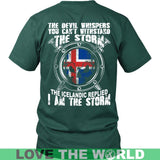 I'M THE STORM - THE ICELANDIC A9 - im-the-storm-icelandic-a9-district-unisex-shirt-dark-green-s-t-shirts-1sttheworld_952