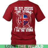 I'M THE STORM - THE ICELANDIC A9 - im-the-storm-icelandic-a9-district-unisex-shirt-red-s-t-shirts-1sttheworld_856