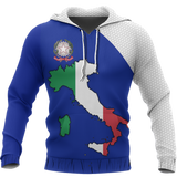 Italy Map Special Hoodie A5 - italy_1