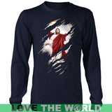 JESUS IS IN MY LIFE O4 - jesus-is-in-my-life-o4-district-long-sleeve-shirt-navy-s-t-shirts-1sttheworld_150