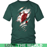 JESUS IS IN MY LIFE O4 - jesus-is-in-my-life-o4-district-unisex-shirt-dark-green-s-t-shirts-1sttheworld_320