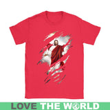 JESUS IS IN MY LIFE O4 - jesus-is-in-my-life-o4-gildan-womens-t-shirt-red-s-shirts-1sttheworld_405