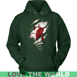 JESUS IS IN MY LIFE O4 - jesus-is-in-my-life-o4-unisex-hoodie-dark-green-s-t-shirts-1sttheworld_729