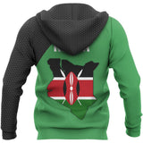 Kenya Map Special Hoodie A5 - ke3