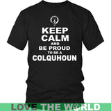Colquhoun T-Shirt - Keep Calm And Be Proud NN5 - keep-calm-and-be-proud-colquhoun-n7-district-unisex-shirt-black-s-t-shirts-1sttheworld_555