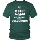 Colquhoun T-Shirt - Keep Calm And Be Proud NN5 - keep-calm-and-be-proud-colquhoun-n7-district-unisex-shirt-dark-green-s-t-shirts-1sttheworld_662