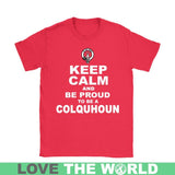 Colquhoun T-Shirt - Keep Calm And Be Proud NN5 - keep-calm-and-be-proud-colquhoun-n7-gildan-womens-t-shirt-red-s-shirts-1sttheworld_731