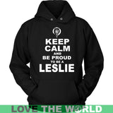 Leslie T-Shirt - Keep Calm And Be Proud NN5 - keep-calm-and-be-proud-leslie-n7-unisex-hoodie-black-s-t-shirts-1sttheworld_979