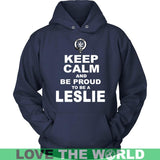 Leslie T-Shirt - Keep Calm And Be Proud NN5 - keep-calm-and-be-proud-leslie-n7-unisex-hoodie-navy-s-t-shirts-1sttheworld_138