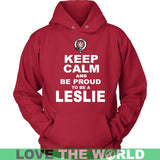 Leslie T-Shirt - Keep Calm And Be Proud NN5 - keep-calm-and-be-proud-leslie-n7-unisex-hoodie-red-s-t-shirts-1sttheworld_509