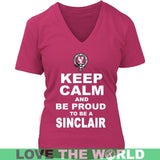 Sinclair T-Shirt - Keep Calm And Be Proud NN5 - keep-calm-and-be-proud-sinclair-n7-t-shirts-1sttheworld_13_653