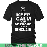 Sinclair T-Shirt - Keep Calm And Be Proud NN5 - keep-calm-and-be-proud-sinclair-n7-t-shirts-1sttheworld_5_376