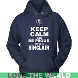 Sinclair T-Shirt - Keep Calm And Be Proud NN5 - keep-calm-and-be-proud-sinclair-n7-t-shirts-1sttheworld_8_440