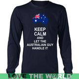 KEEP CALM AUSTRALIAN GUY 3 - keep-calm-australian-guy-3-district-long-sleeve-shirt-navy-s-t-shirts-1sttheworld_845